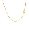 14k Yellow Gold Round Snake Chain 0.9mm