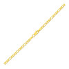 2.8mm 14k Yellow Gold Figaro Anklet