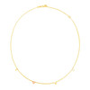 14k Two Tone Gold Love Necklace