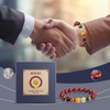 Hoexe Purple Gold Sand Bracelet Social Office Hand Decoration Clothing Accessories Fashion Simple Trend Couple Bracelet