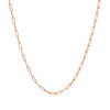 14K Rose Gold Fine Paperclip Chain (1.5mm)