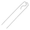 Sterling Silver 1.5mm Adjustable Rope Chain