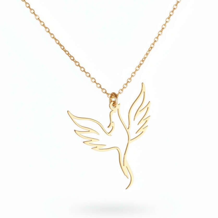 Minimalist Stainless Steel Necklace for Men & Women – Gold & Silver Unisex Pendant Chain Jewelry