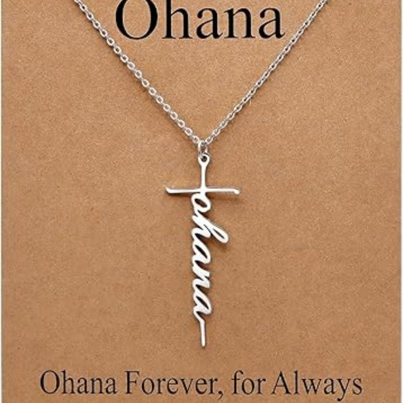 Faith Cross Pendant Necklace for Women Religious Christian Jewelry Mother's Day Gifts for Women