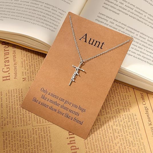 Faith Cross Pendant Necklace for Women Religious Christian Jewelry Mother's Day Gifts for Women