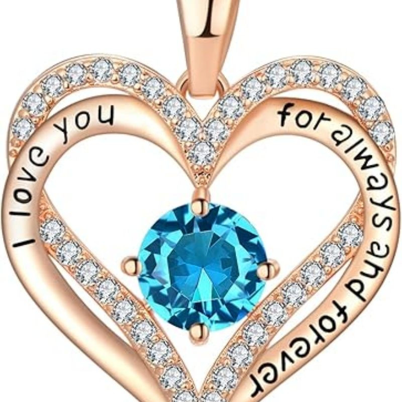 18K Rose Gold Necklaces for Women Birthday Gifts for Women Jewelry for Women Birthday Gifts for Wife Girlfriend Daughter Wife Birthday Gifts for Anniversary Mothers Day Christmas Valentines Gifts