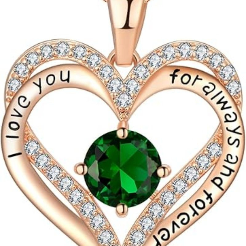 18K Rose Gold Necklaces for Women Birthday Gifts for Women Jewelry for Women Birthday Gifts for Wife Girlfriend Daughter Wife Birthday Gifts for Anniversary Mothers Day Christmas Valentines Gifts