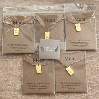 Mothers day necklace
