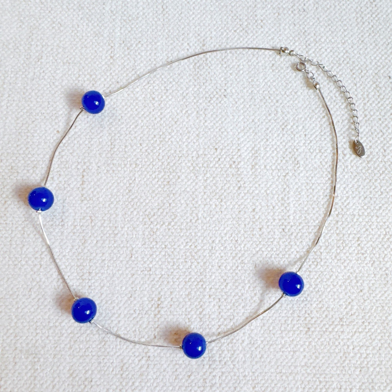 Indigo Motion Necklace