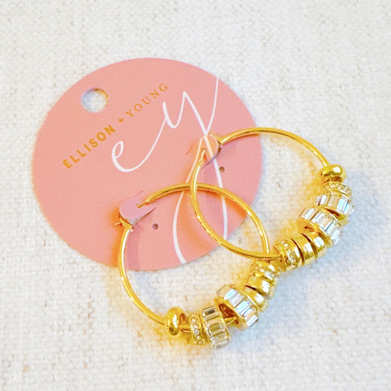 Glam Eden Hoop Earrings