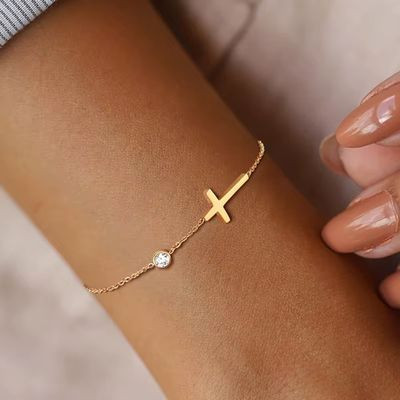 Cross Bracelet/ anklet
