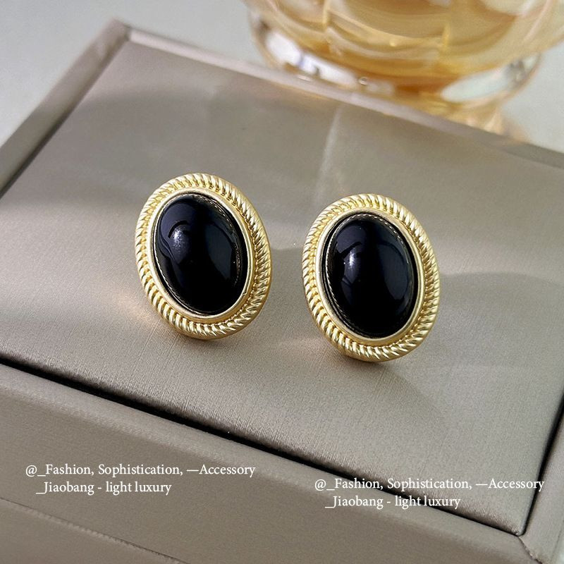 Elegant Black Enamel Square Pearl Drop Earrings for Women, 4Pcs Princess Cut Cubic Zirconia Sparkling Dangle Earrings, Luxury Vintage Formal Wedding Party Jewelry Gift