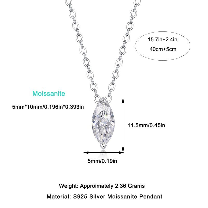 Morning Dawn Eye - A fashionable and popular jewelry necklace pendant set, featuring Monnes stone, made of 925 silver and plated with platinum diamonds.