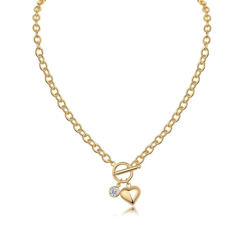 Yingluo Flowing Beads - A fashionable and popular jewelry necklace pendant set, featuring Monisite gemstones, made of 925 silver and plated with platinum diamonds.