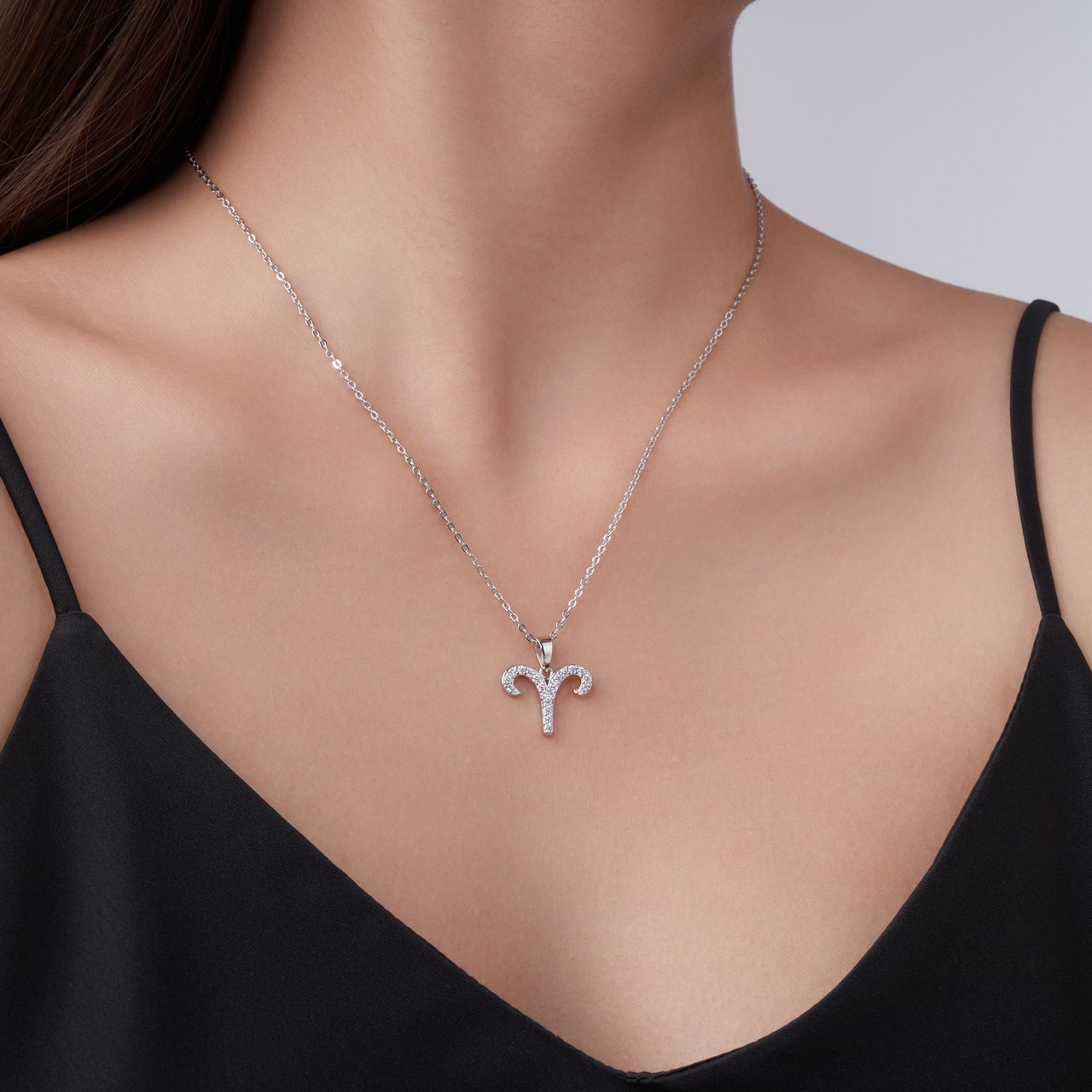 Twelve Zodiac Signs - A trendy and fashionable jewelry necklace pendant set, made of moissanite S925 sterling silver and platinum-plated diamonds