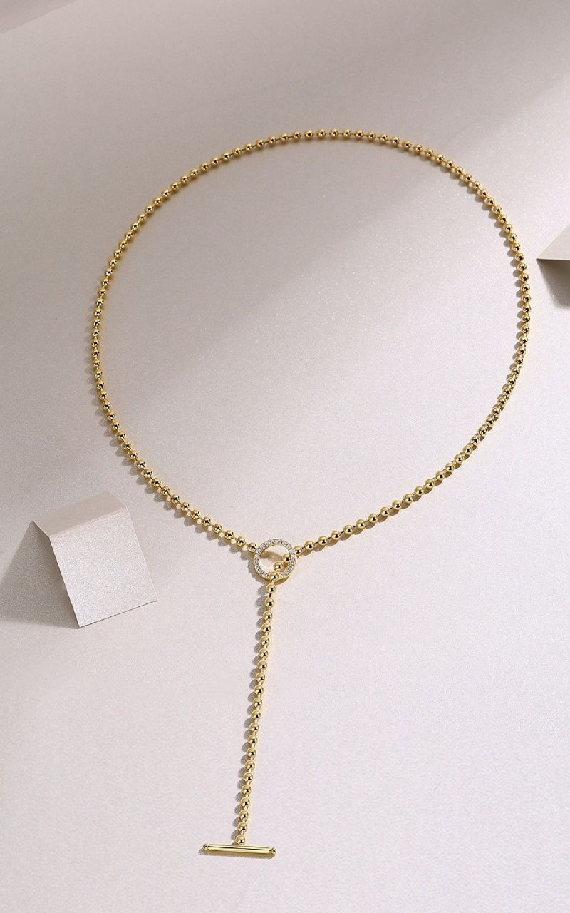 Light and Shadow Pearl Charm - A fashionable and popular jewelry necklace pendant set, featuring Monis stone, made of 925 silver and plated with platinum diamonds.