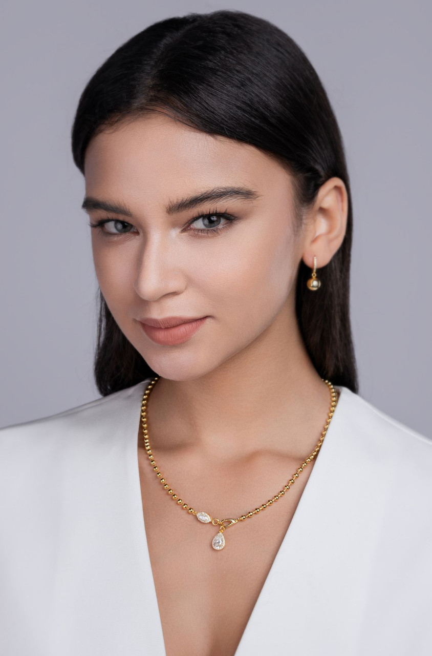 Dusk Purple Orchid - A fashionable and popular jewelry necklace pendant set, featuring Monnes stone, made of 925 silver and plated with platinum diamonds.