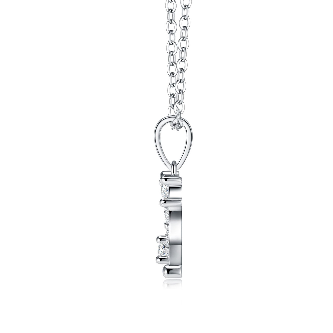 Twelve Zodiac Signs - A trendy and fashionable jewelry necklace pendant set, made of moissanite S925 sterling silver and platinum-plated diamonds