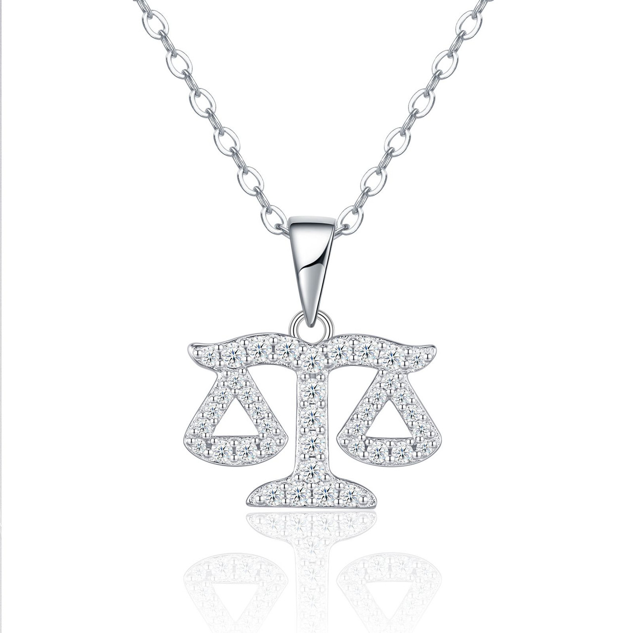Twelve Zodiac Signs - A trendy and fashionable jewelry necklace pendant set, made of moissanite S925 sterling silver and platinum-plated diamonds