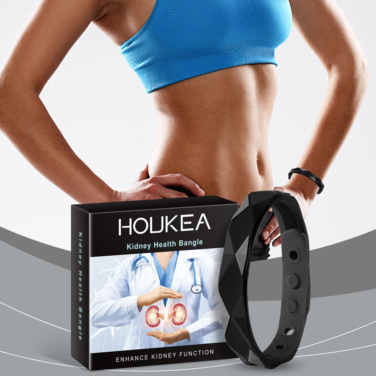 Houkea Care Bracelet Relief Outdoor Daily Portable With Gentle Care Bracelet