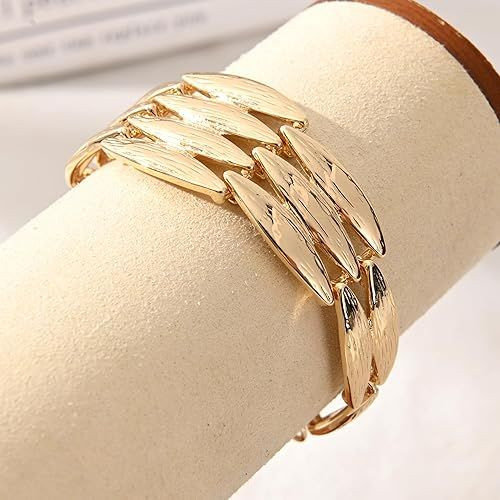 14K Gold and Silver Plated Special Cain Link with Toggle Clasp Closure in Daily or Party for Women Fashion Jewelry Gifts