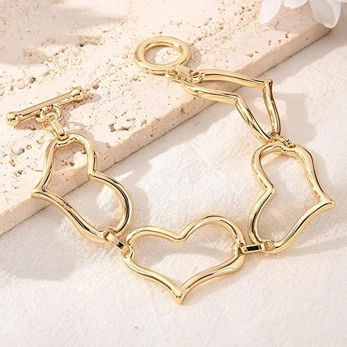 14K Gold and Silver Plated Special Cain Link with Toggle Clasp Closure in Daily or Party for Women Fashion Jewelry Gifts