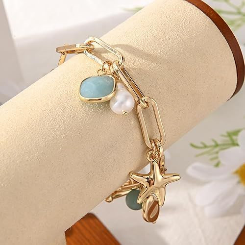 14K Gold and Silver Plated Special Cain Link with Toggle Clasp Closure in Daily or Party for Women Fashion Jewelry Gifts