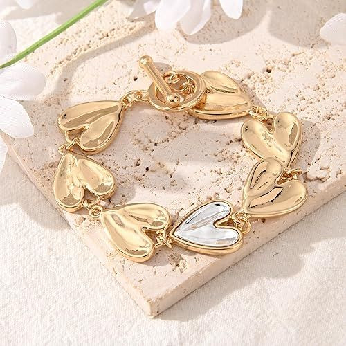14K Gold and Silver Plated Special Cain Link with Toggle Clasp Closure in Daily or Party for Women Fashion Jewelry Gifts