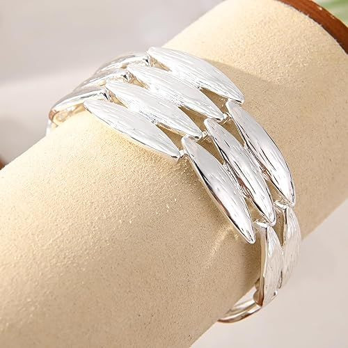 14K Gold and Silver Plated Special Cain Link with Toggle Clasp Closure in Daily or Party for Women Fashion Jewelry Gifts