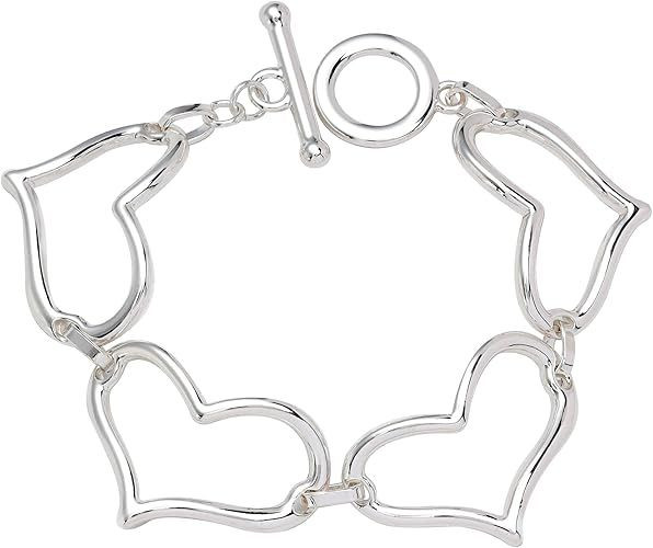 14K Gold and Silver Plated Special Cain Link with Toggle Clasp Closure in Daily or Party for Women Fashion Jewelry Gifts