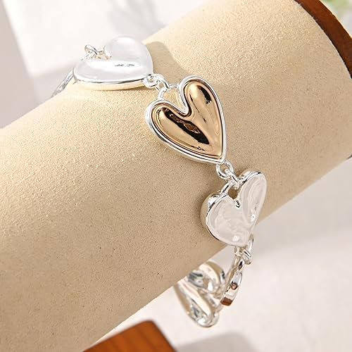 14K Gold and Silver Plated Special Cain Link with Toggle Clasp Closure in Daily or Party for Women Fashion Jewelry Gifts