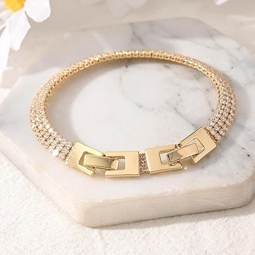 14K Gold and Silver Plated Special Cain Link with Toggle Clasp Closure in Daily or Party for Women Fashion Jewelry Gifts