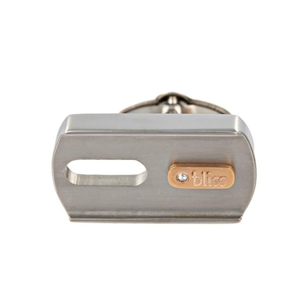 Bliss by Damiani "Gold Tytanium" Titanium with 18k Rose Gold Cufflinks