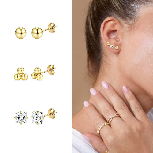 Stylish earrings can be worn comfortably in multiple scenarios. They stay firmly in place and won't fall off, adding a sense of refinement and being suitable for people of all styles.