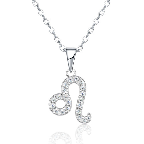 Twelve Zodiac Signs - A trendy and fashionable jewelry necklace pendant set, made of moissanite S925 sterling silver and platinum-plated diamonds