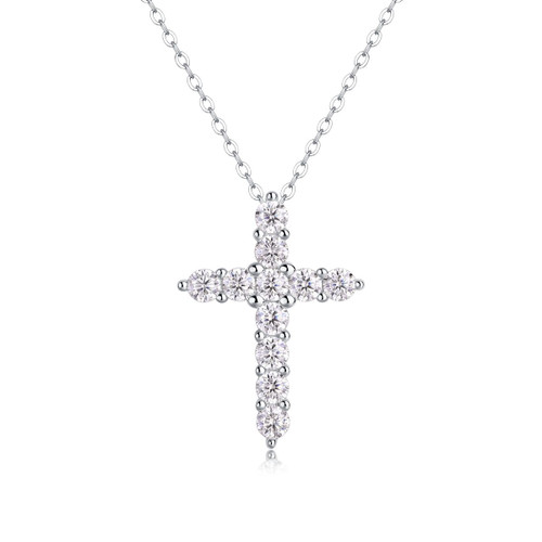 Believe in a fashionable and popular jewelry necklace pendant set, featuring one carat morganite, made of 925 silver and plated with platinum and diamonds.