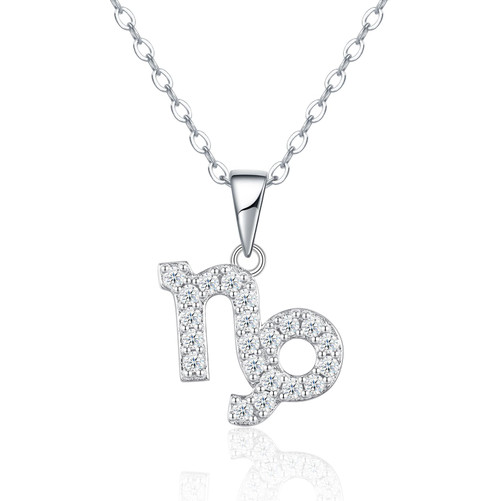 Twelve Zodiac Signs - A trendy and fashionable jewelry necklace pendant set, made of moissanite S925 sterling silver and platinum-plated diamonds