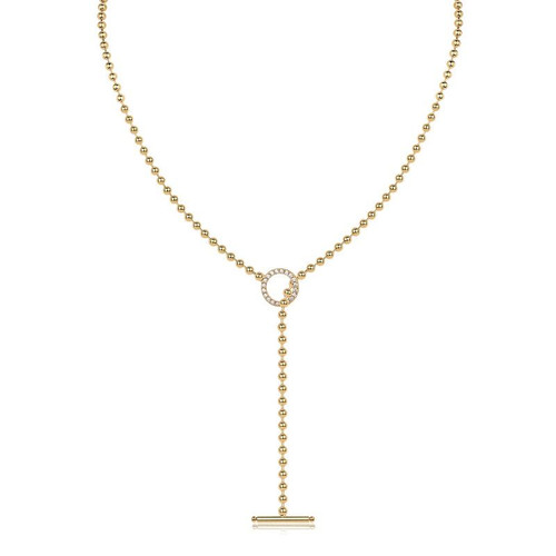 Light and Shadow Pearl Charm - A fashionable and popular jewelry necklace pendant set, featuring Monis stone, made of 925 silver and plated with platinum diamonds.