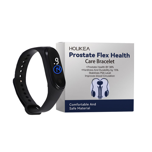 Houkea Men's Care Bracelet, Relief Discomfort Daily Portable Fashion Wear Gentle Care Bracelet