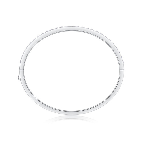 Future Guidance - Made of moissanite, 925 sterling silver and platinum-plated diamonds, it is a fashionable jewelry bracelet and a luxurious silver accessory.