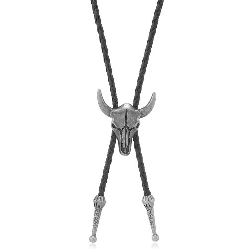 Unique Vintage Bull Head Sweater Creative Casual Necklace Men's Accessories Pendants