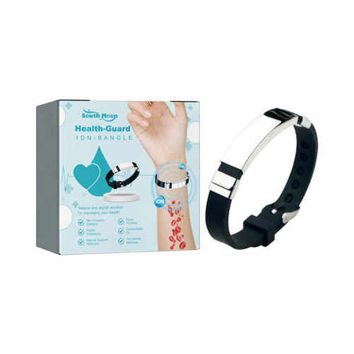 South Moon Ion Bracelet, Firming Abdominal Thigh Fat Relief Dizziness Discomfort Care Bracelet