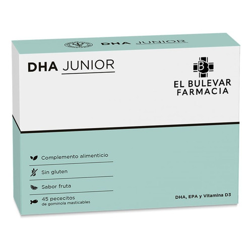 Bulevar DHA Junior omega 3 y vitamina D3 45 gominolas