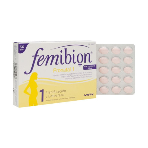 Femibion pronatal 1. 30 comprimidos.