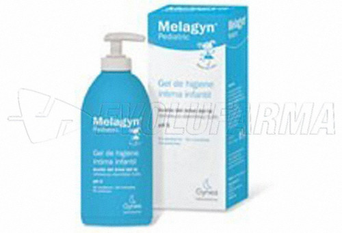 Melagyn pediatric. frasco de 200 mL.