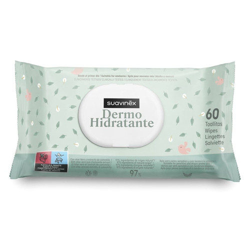Suavinex toallitas dermohidratantes 60 unidades