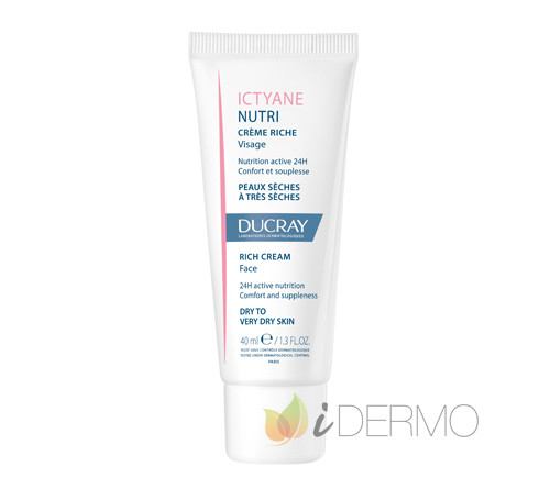 Ictyane nutri crema rica ducray 1 envase 40 mL