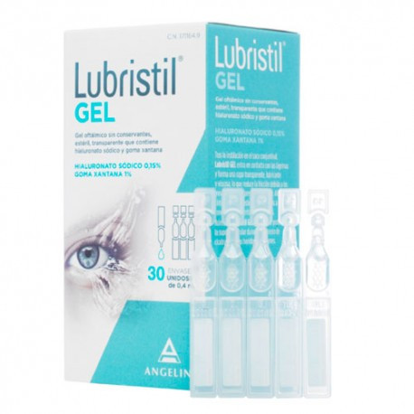 Lubristil gel 30 unidosis