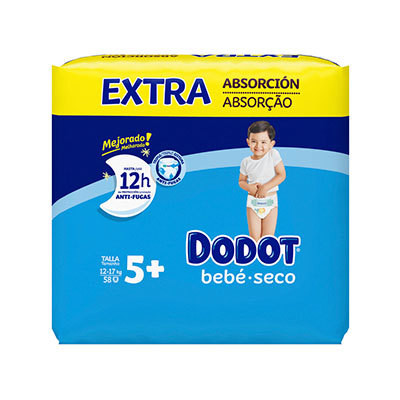 Pañales dodot talla 5 13-18 kg 70 U
