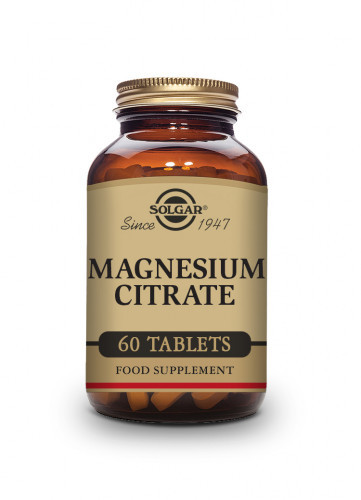 Solgar magnesium citrate 60 comprimidos